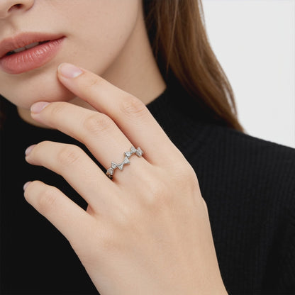 Twinkle Bow Delight Ring