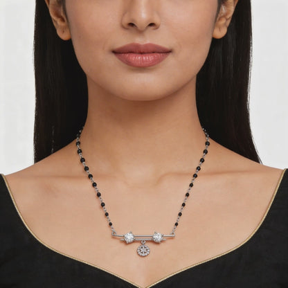 Celeste Spark Mangalsutra Pendant