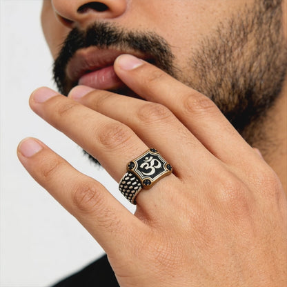 Om Divine Power Ring