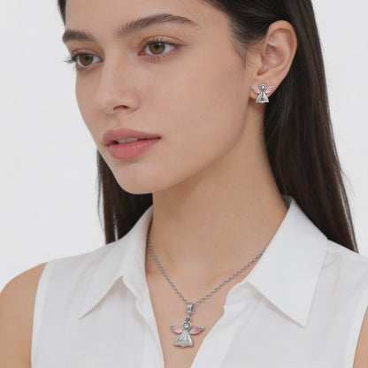 Angel Whisper Pendant Set