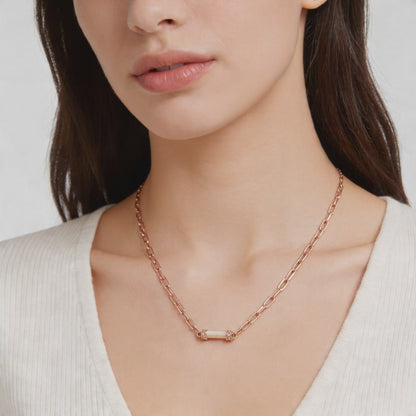 Aurora Bar Elegance Necklace