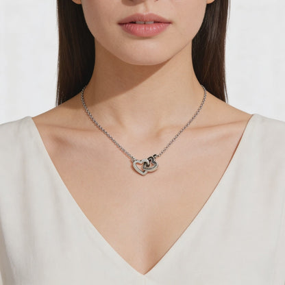 Eternal Bond Twin Heart Pendant