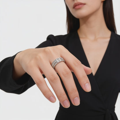 Classic Dual Spark Ring