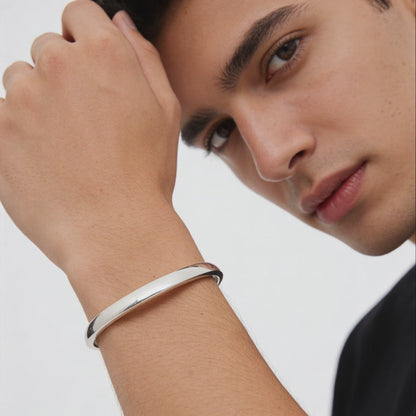 Organic Flow 925 sterling silver  Bracelet