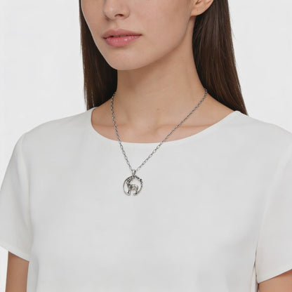 Majestic Stag Emblem Pendant