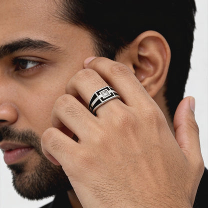 Urban Prism Statement Ring