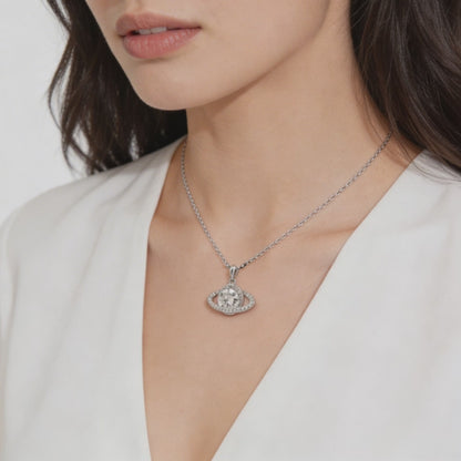 Celestial Orbit Diamond Pendant