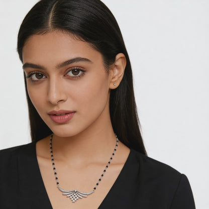 Celestial Arc Diamond Mangalsutra