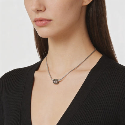 Celeste Lock Spark Necklace