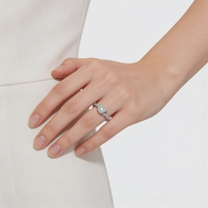 Eterna Spark Solitaire Ring