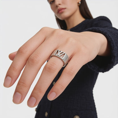 Roman Luxe Statement Ring