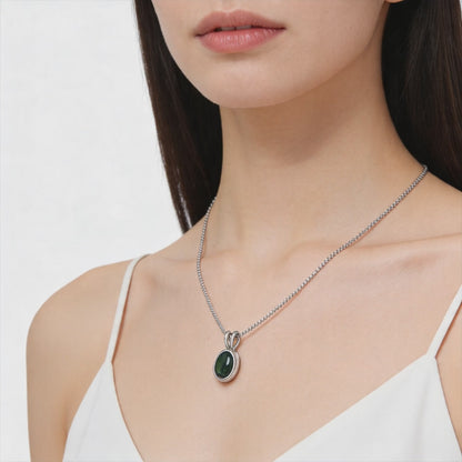 Classic Emerald Drop Pendant