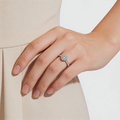 Blossom Sparkle Diamond Ring