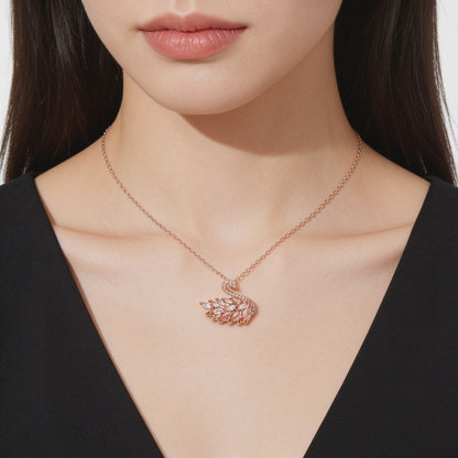 Graceful Swan Spark Pendant