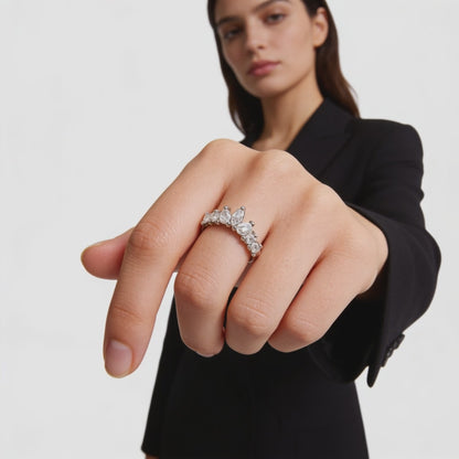 Royal Tiara Diamond Ring