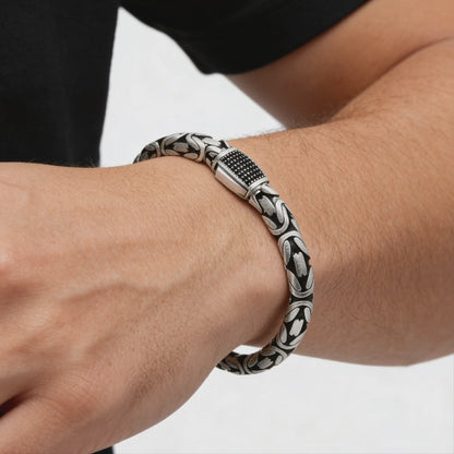 Bold Fusion Link Men’s Bracelet